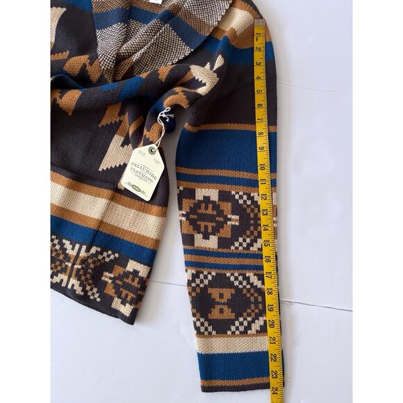 Telluride Clothing Company Open Sweater Cardigan Women M Aztec Southwestern NWT - Picture 6 of 9